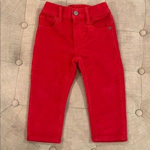 Gap Baby Boy Corduroy Red Pant